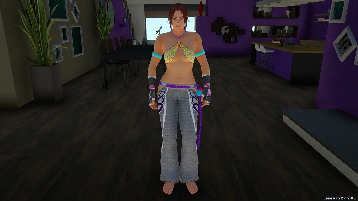 Кристи Монтейру из Tekken / GTA San Andreas