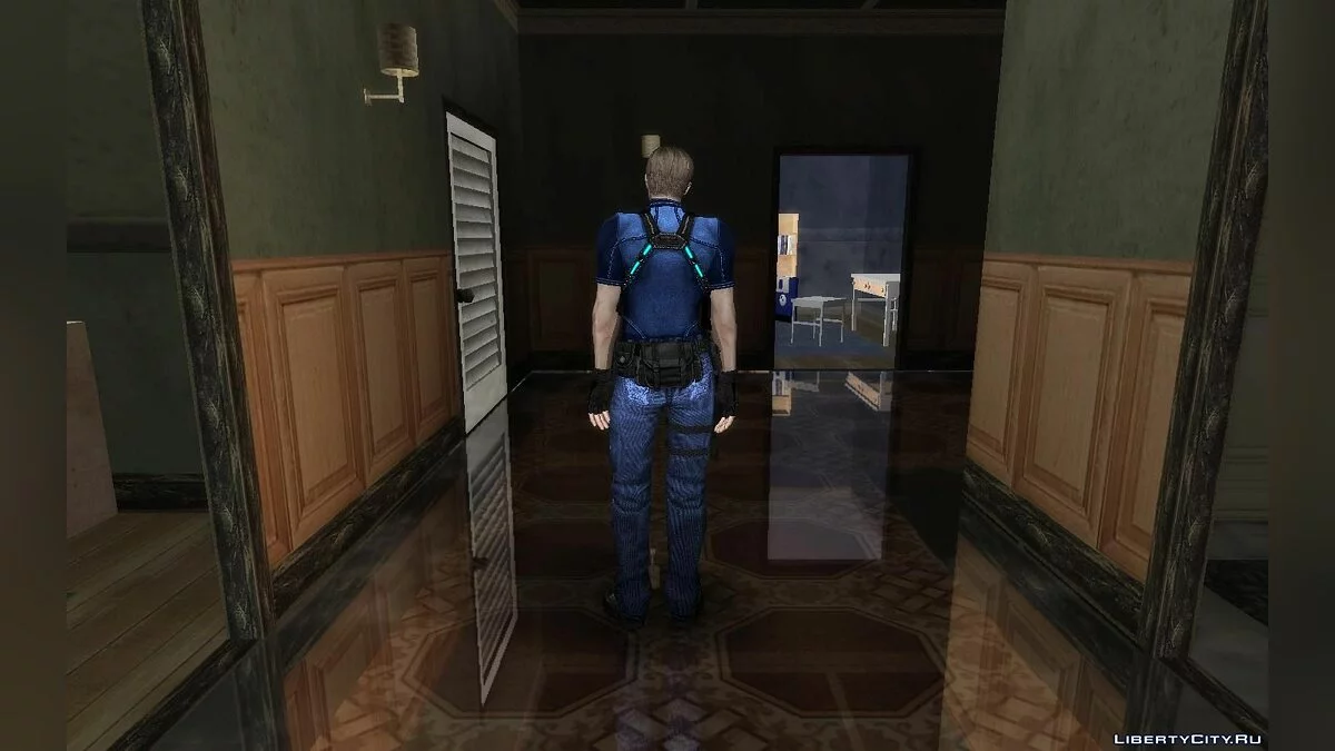 Леон из Resident Evil 4  / GTA San Andreas
