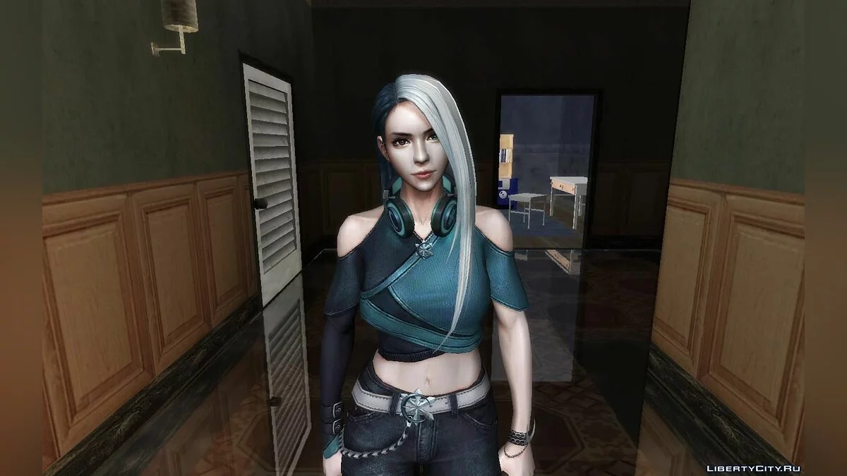 Luna Snow из Marvel Future Fight / GTA San Andreas