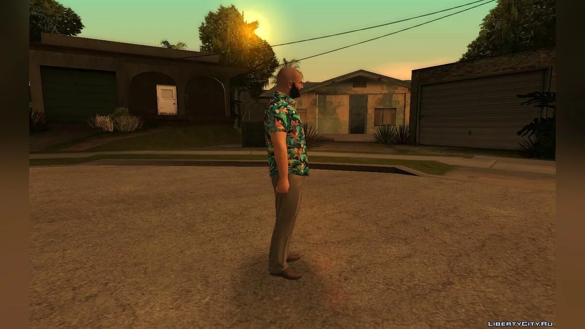 Майкл де Санта в стиле Макса Пэйна / GTA San Andreas