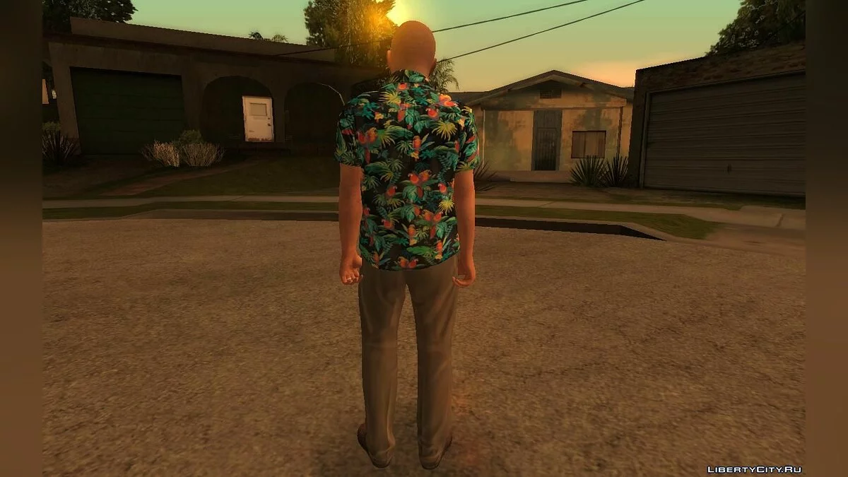 Майкл де Санта в стиле Макса Пэйна / GTA San Andreas