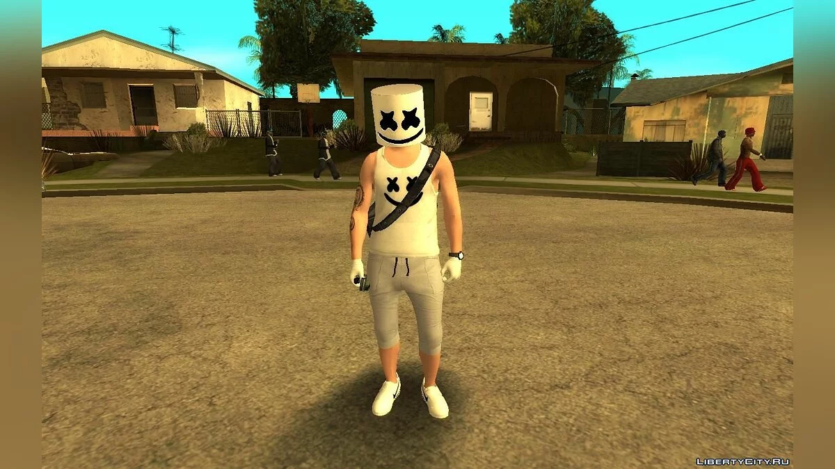 Marshmello из GTA Online V3 / GTA San Andreas