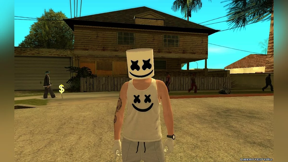 Marshmello из GTA Online V3 / GTA San Andreas