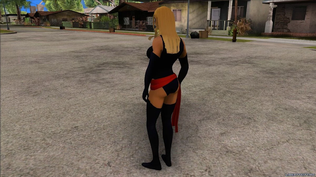 Мисс Марвел из Marvel Heroes / GTA San Andreas