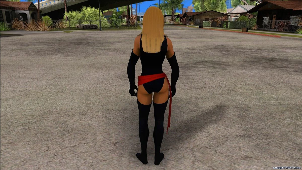 Мисс Марвел из Marvel Heroes / GTA San Andreas