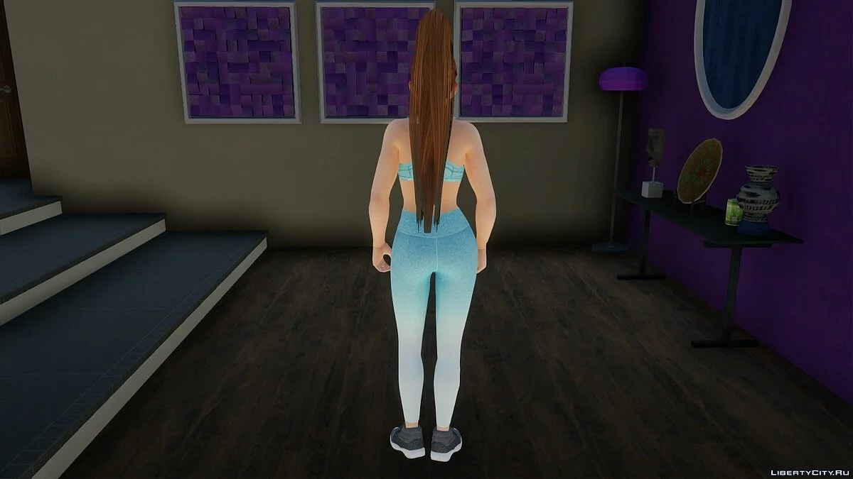 Мэй Ширануи в спортивной одежде / GTA San Andreas
