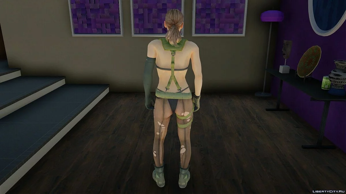 Молчунья из Metal Gear Solid V The Phantom Pain / GTA San Andreas