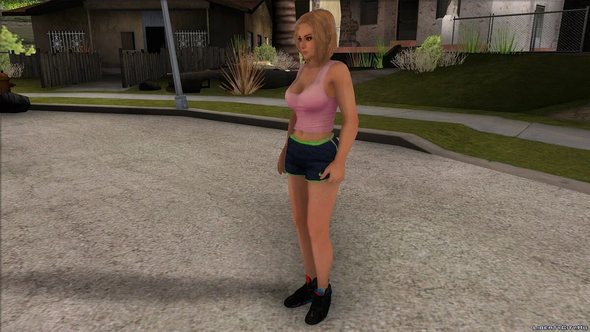 Момиджи в спортивной одежде / GTA San Andreas