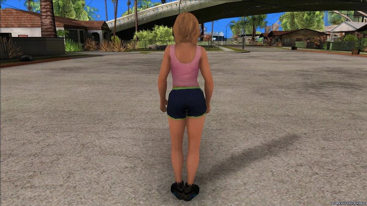 Момиджи в спортивной одежде / GTA San Andreas