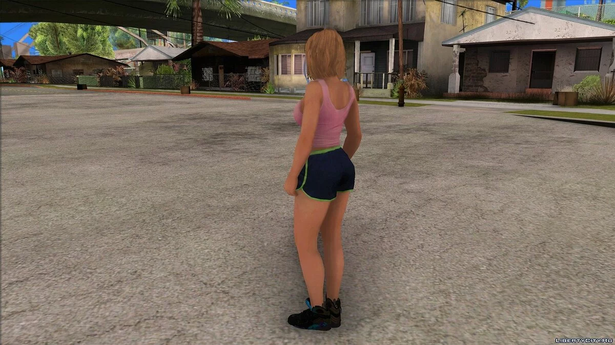 Момиджи в спортивной одежде / GTA San Andreas