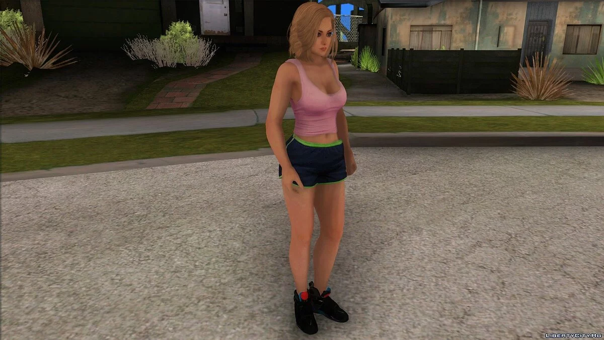 Момиджи в спортивной одежде / GTA San Andreas