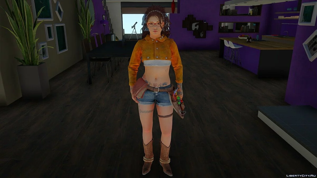 Нико из Devil May Cry 5 / GTA San Andreas