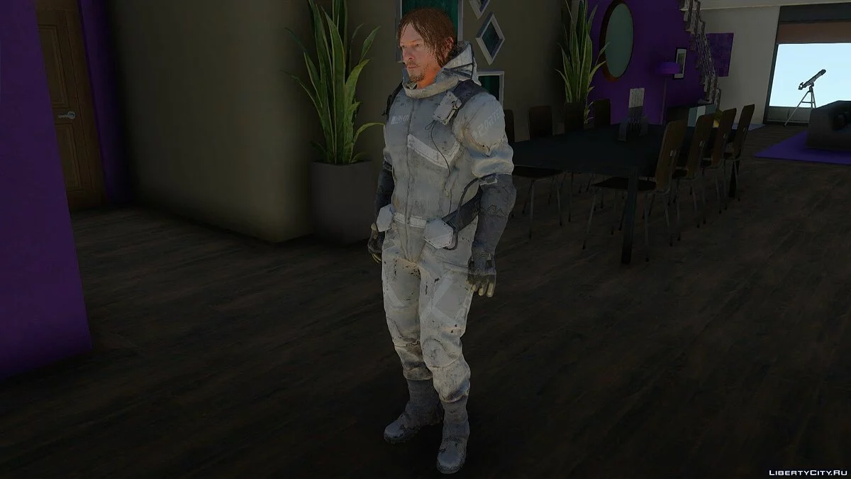 Норман Ридус из Death Stranding / GTA San Andreas