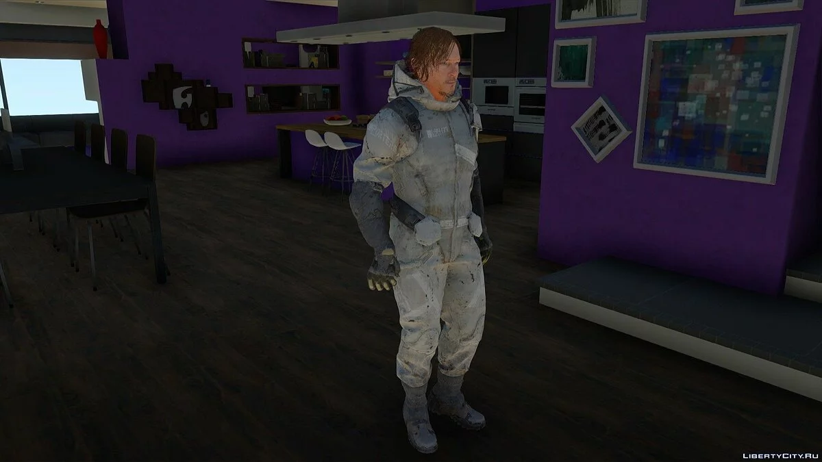 Норман Ридус из Death Stranding / GTA San Andreas