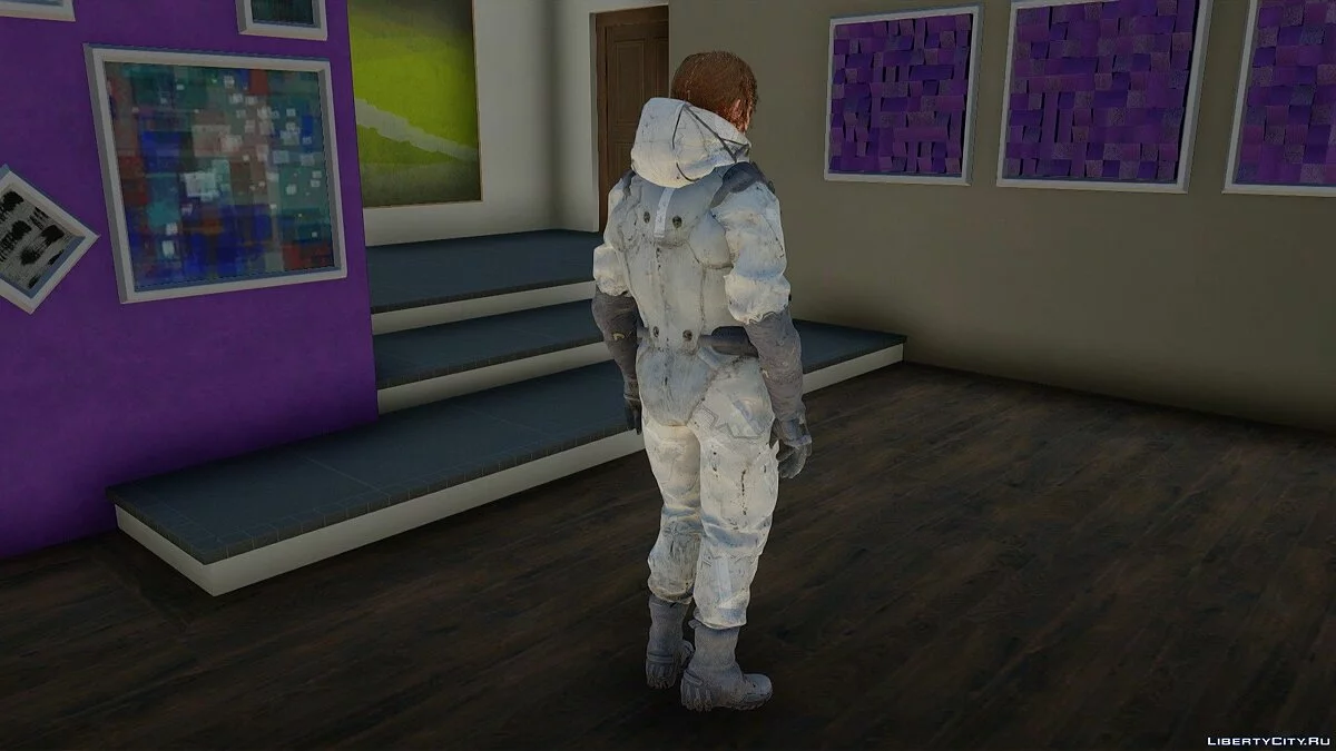 Норман Ридус из Death Stranding / GTA San Andreas