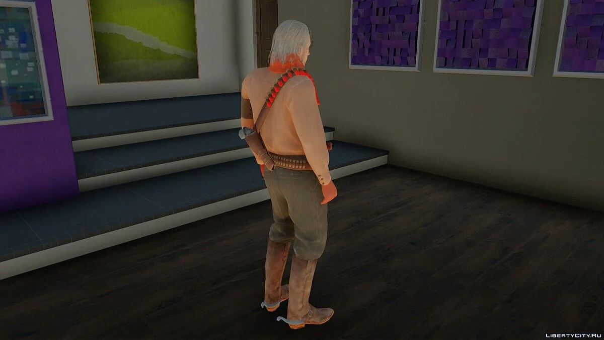 Оцелот из Metal Gear Solid V: The Phantom Pain / GTA San Andreas