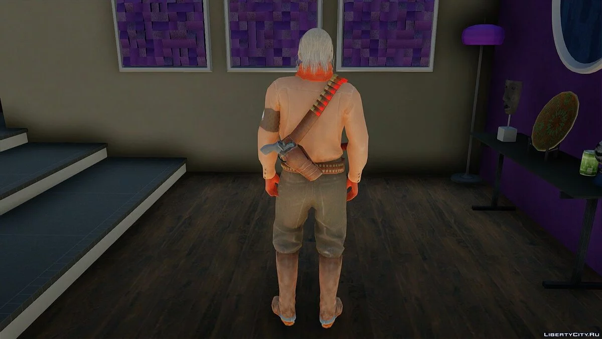 Оцелот из Metal Gear Solid V: The Phantom Pain / GTA San Andreas