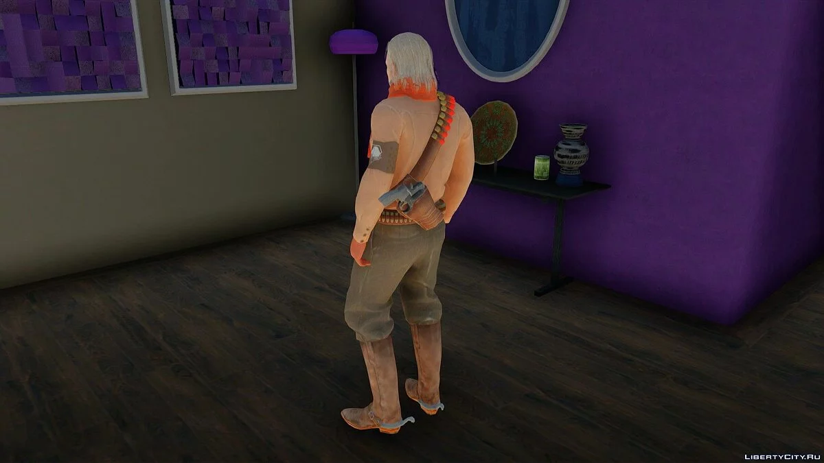 Оцелот из Metal Gear Solid V: The Phantom Pain / GTA San Andreas