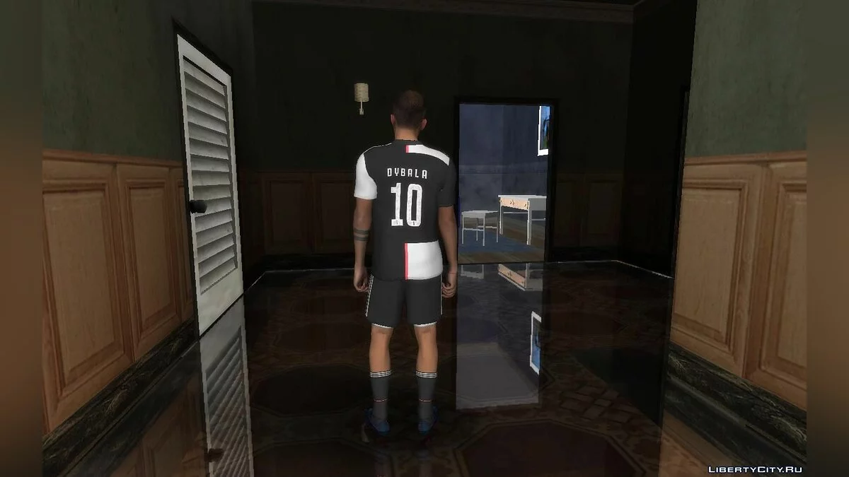 Паоло Дибала из Efootball PES 2020 / GTA San Andreas