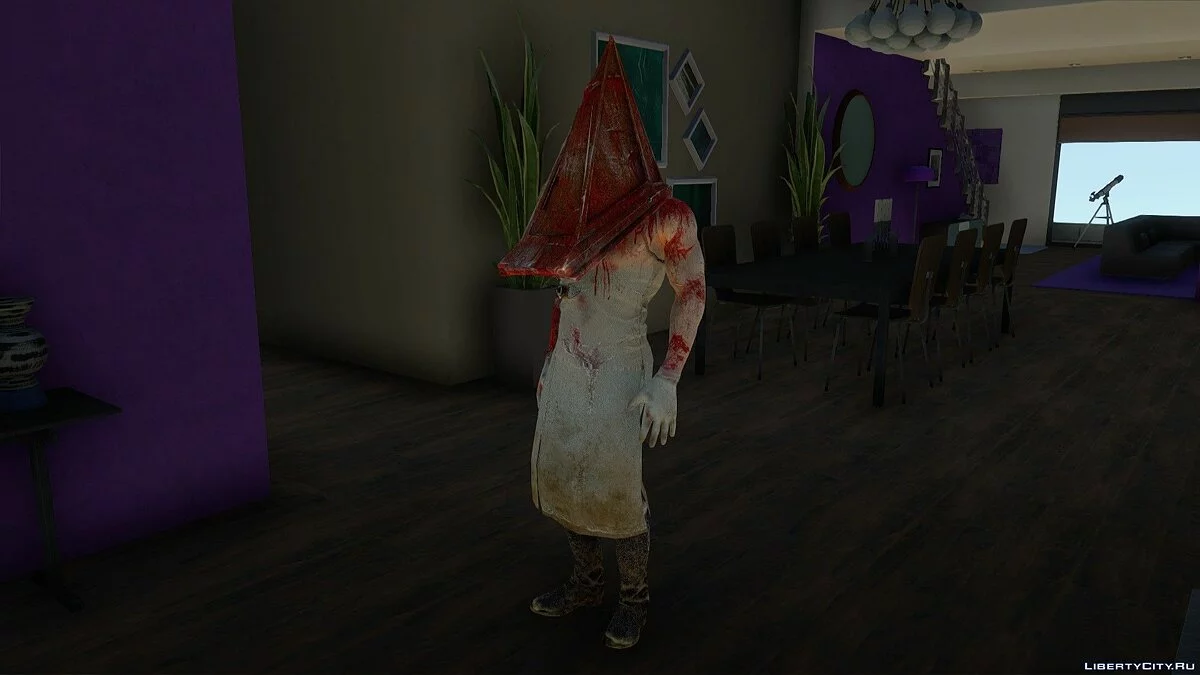 Пирамидоголовый из Dead by Daylight / GTA San Andreas