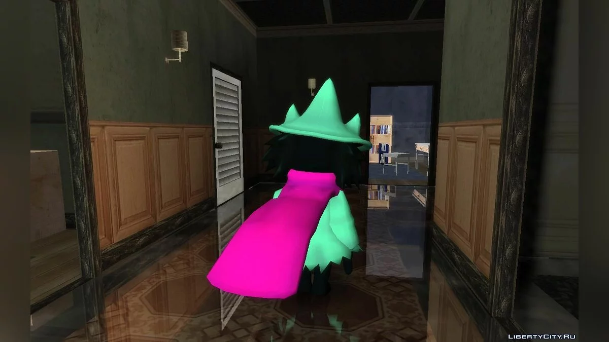 Ральзей из игры Deltarune / GTA San Andreas