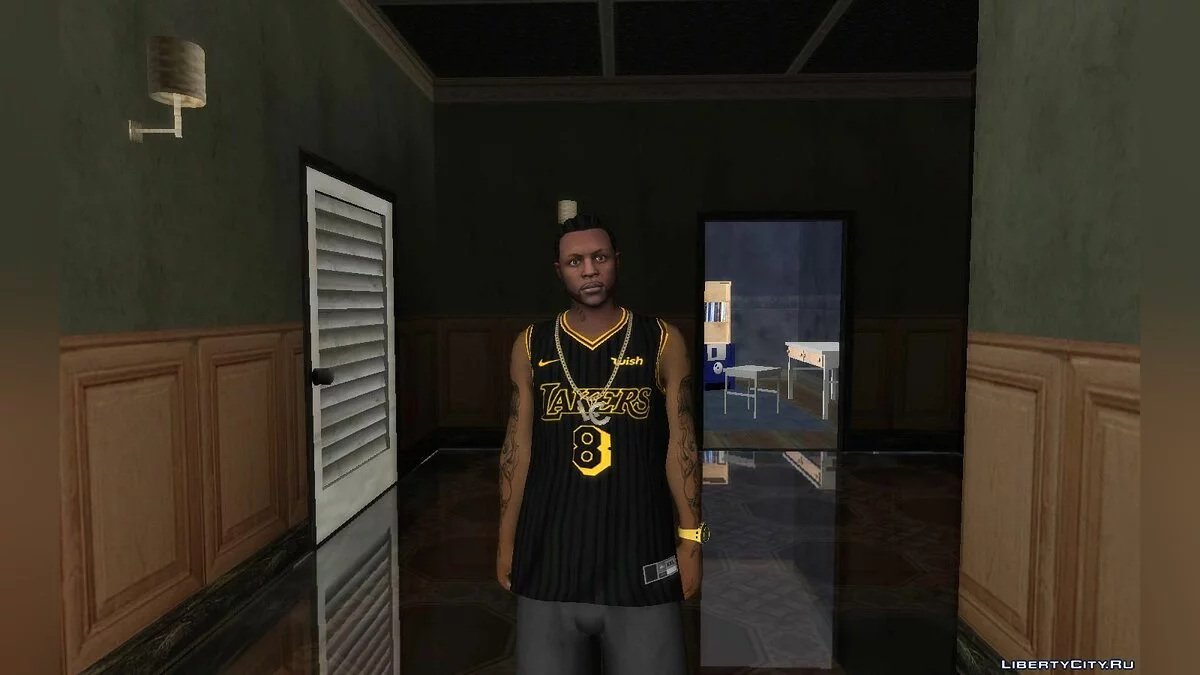 Рандомный скин из GTA Online #13 (Форма Коби из Los Angeles Lakers) / GTA San Andreas