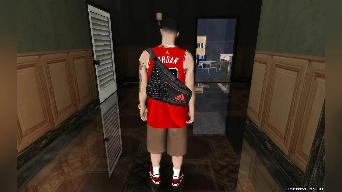 Рандомный скин из GTA Online #14 (Форма MJ 23 из Chicago Bulls) / GTA San Andreas