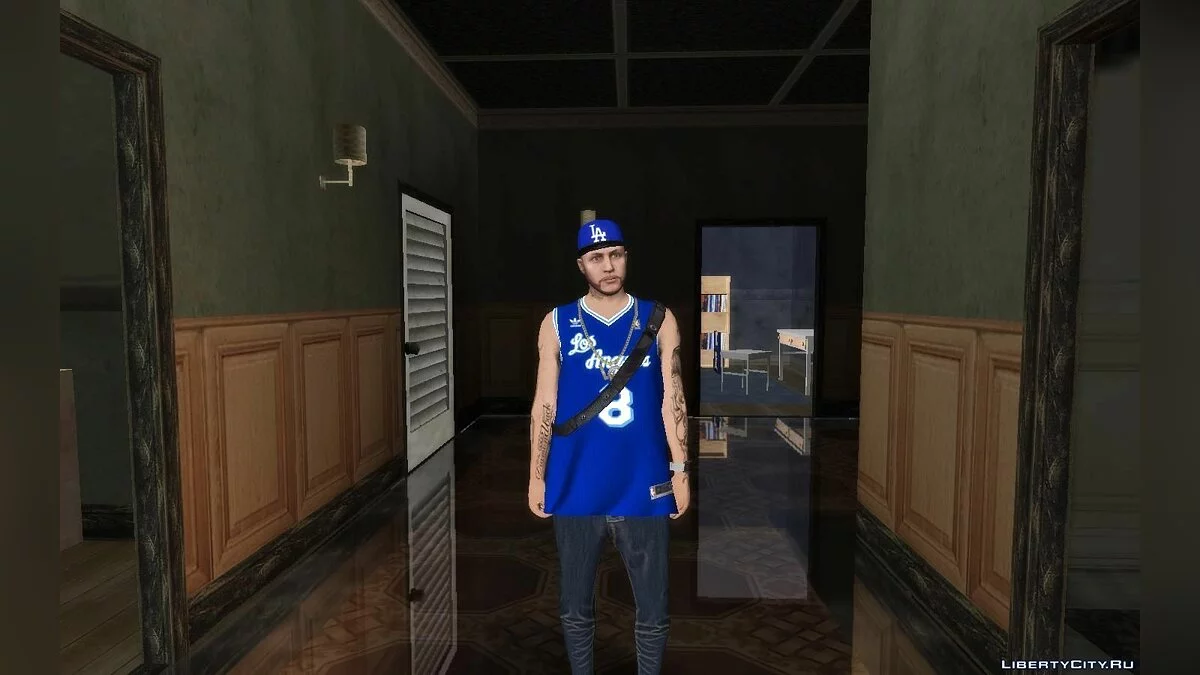 Рандомный скин из GTA Online #16 (Форма  Los Angeles Lakers) / GTA San Andreas
