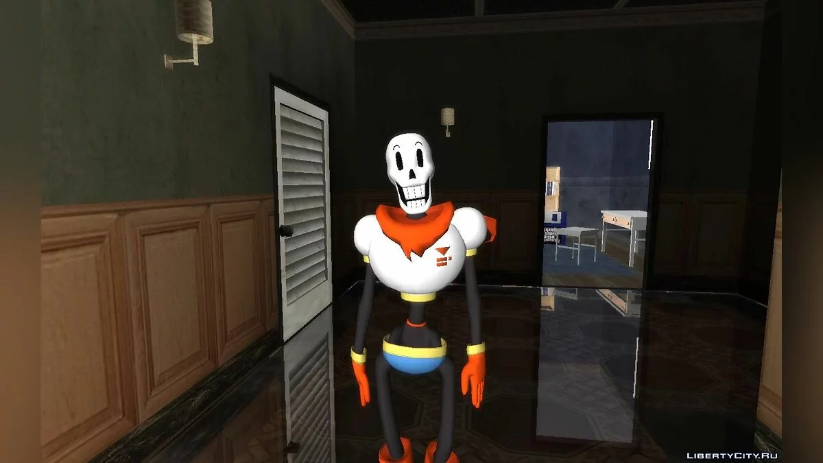 Санс и Папирус из игры Undertale / GTA San Andreas