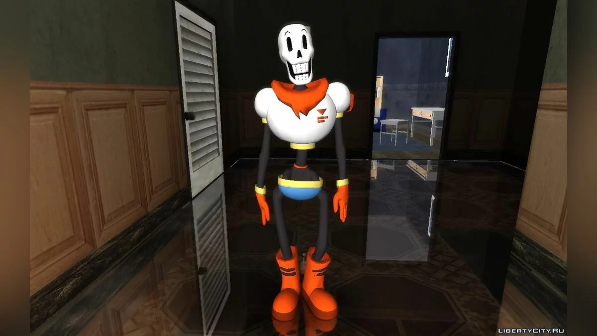 Санс и Папирус из игры Undertale / GTA San Andreas