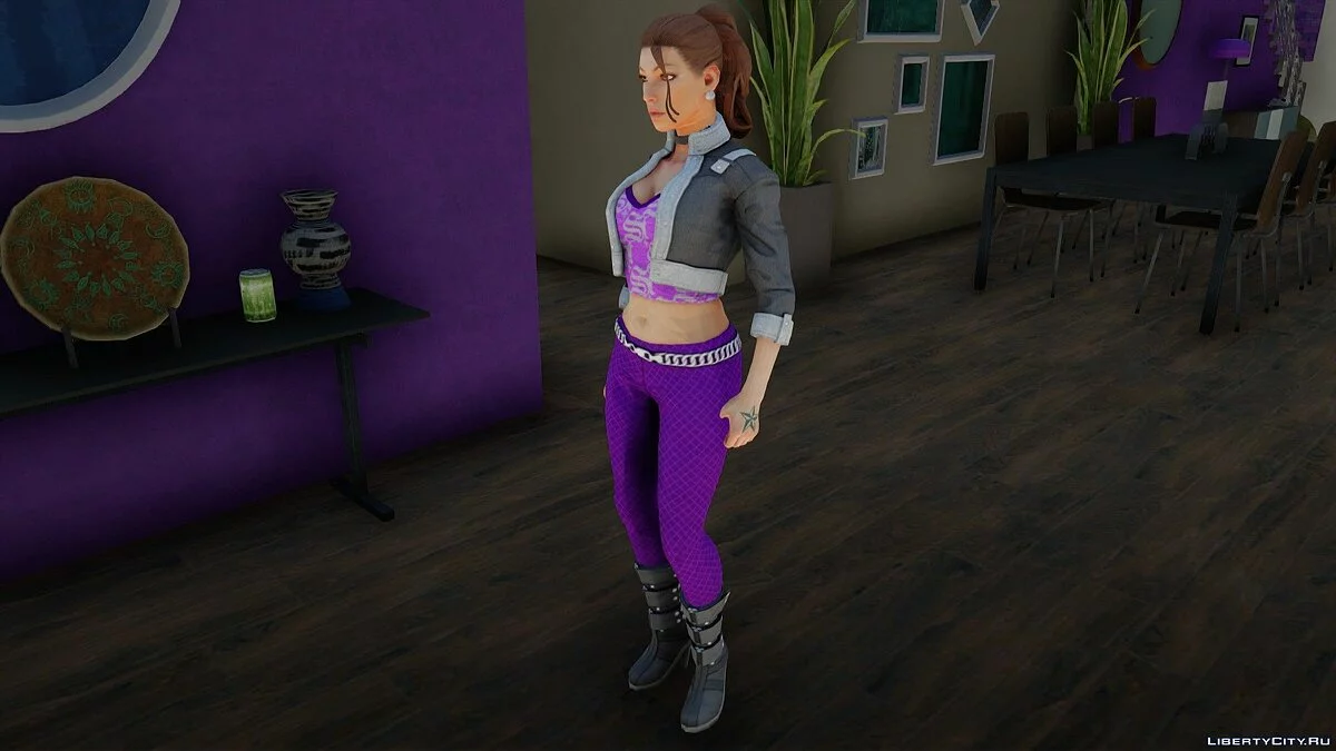 Шаунди из Saints Row IV / GTA San Andreas