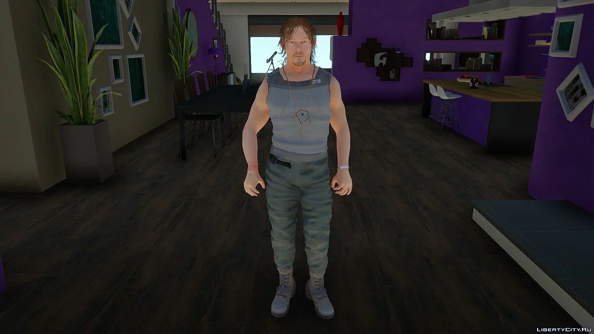 Сэм Портер Бриджес из Death Stranding / GTA San Andreas