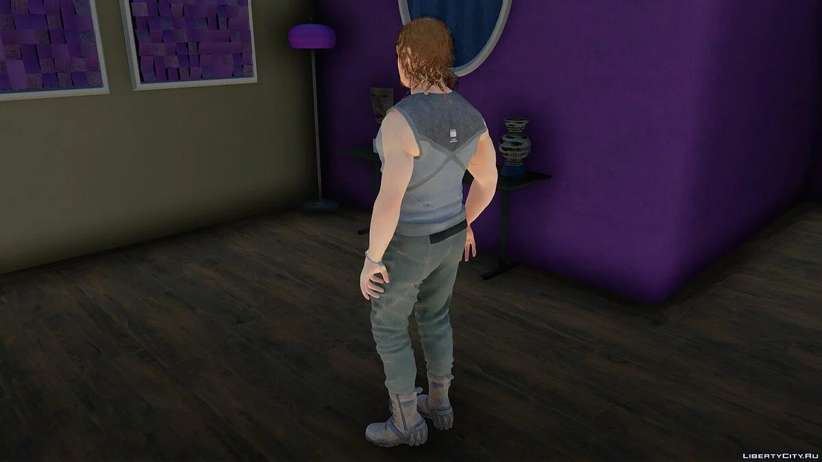 Сэм Портер Бриджес из Death Stranding / GTA San Andreas