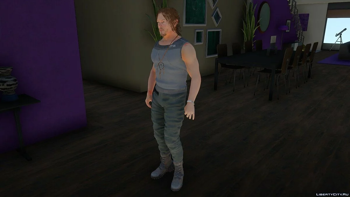 Сэм Портер Бриджес из Death Stranding / GTA San Andreas