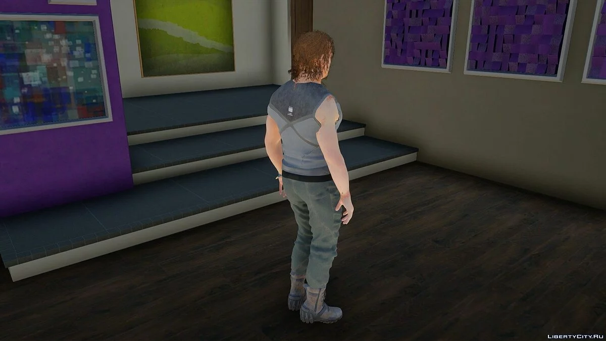 Сэм Портер Бриджес из Death Stranding / GTA San Andreas