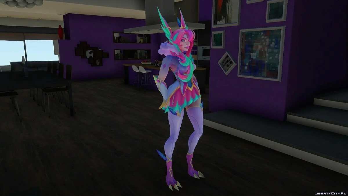 Star Guardian Xayah / GTA San Andreas