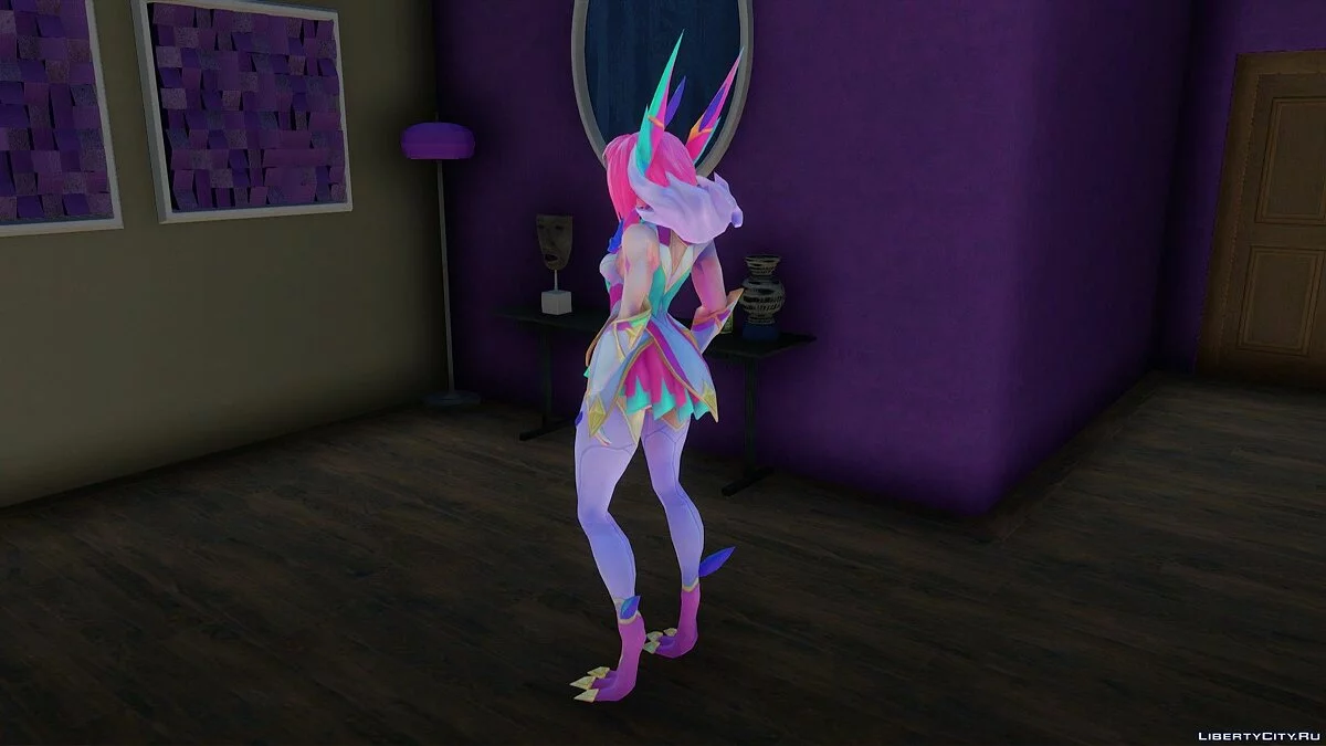 Star Guardian Xayah / GTA San Andreas