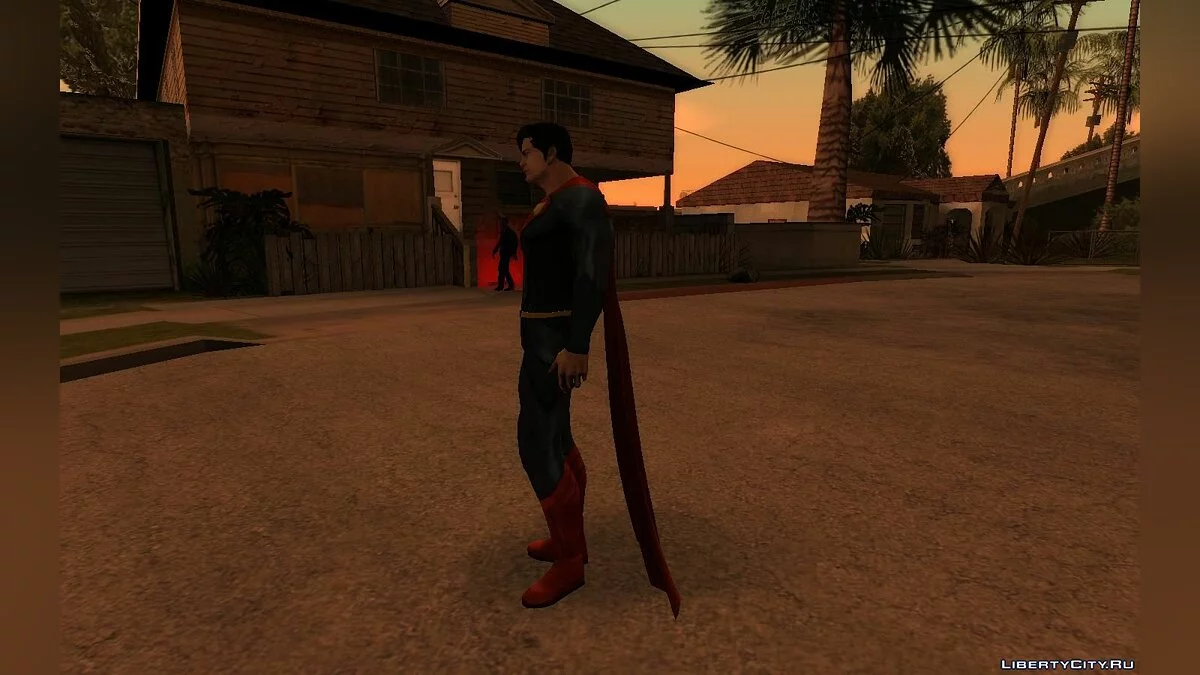 Супермен из DC Unchained / GTA San Andreas