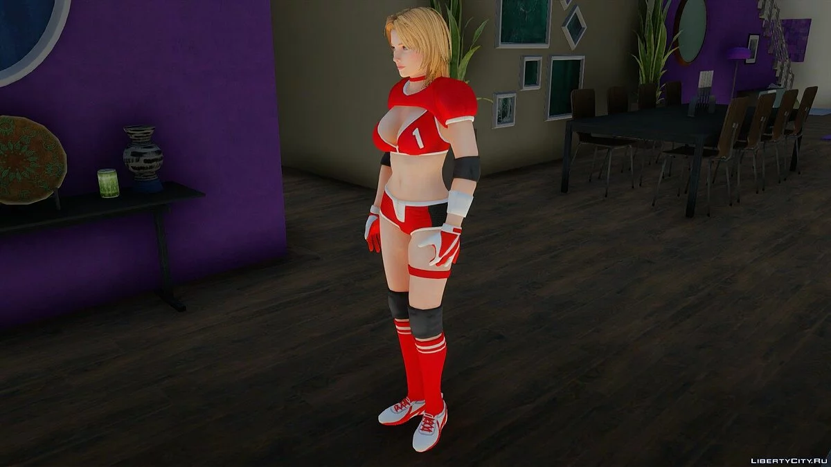 Тина Армстронг Tecmo Bowl / GTA San Andreas