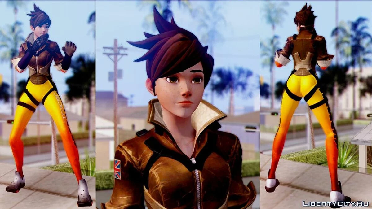 Tracer [Overwatch] / GTA San Andreas