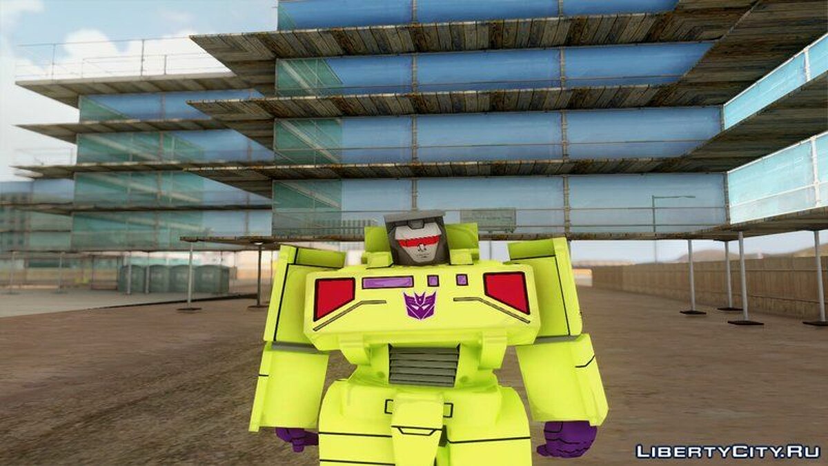 Скачать [Transformers Devastation] Bonecrusher для GTA San Andreas