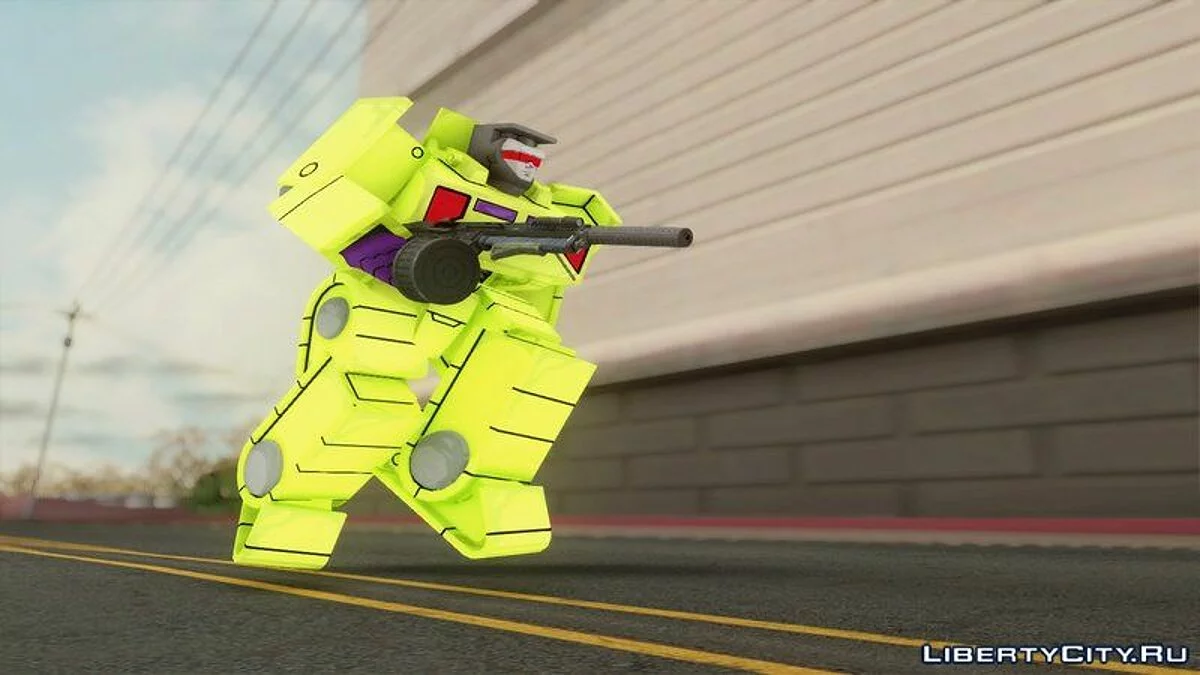 [Transformers Devastation] Bonecrusher / GTA San Andreas
