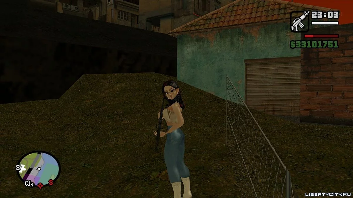 Turma da Mônica - Tina Casual v1 / GTA San Andreas
