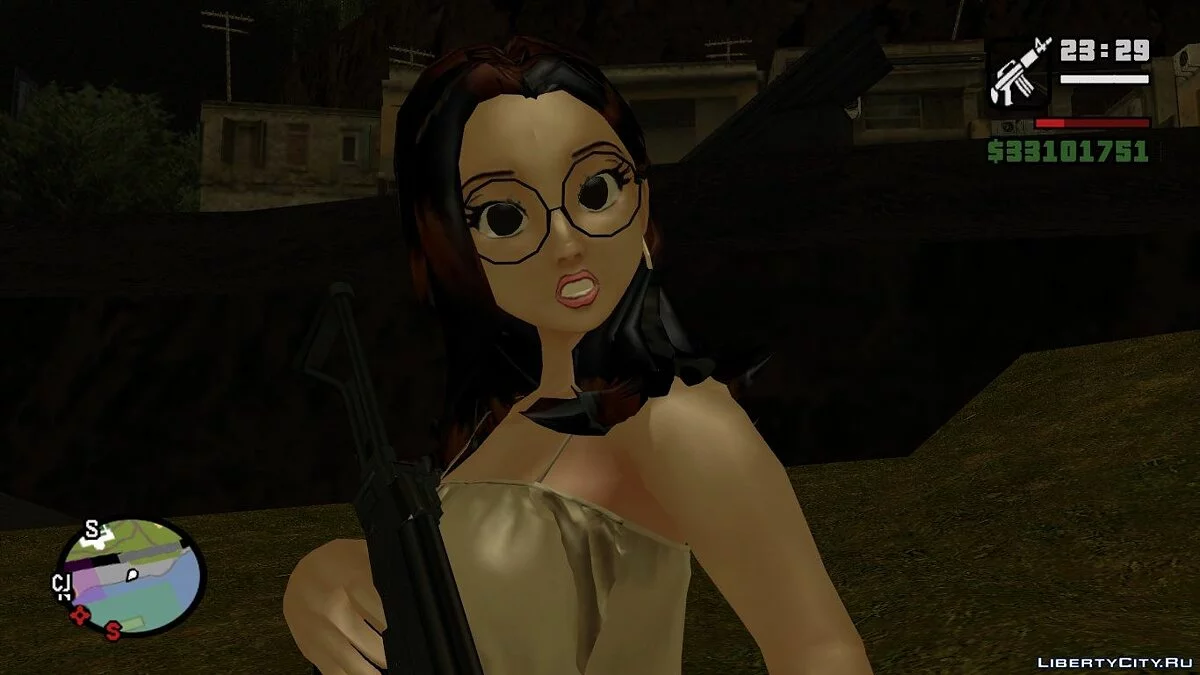 Turma da Mônica - Tina Casual v1 / GTA San Andreas