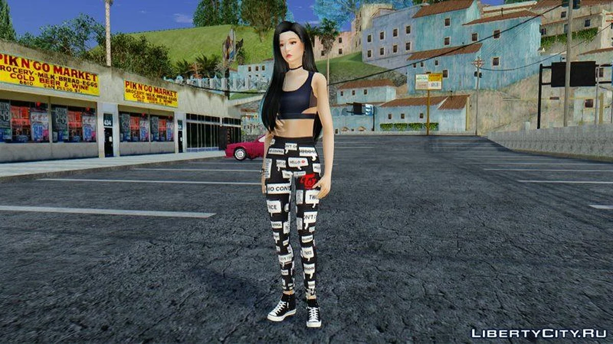 Tzuyu 쯔위 / 周子瑜 ( Twice ) / GTA San Andreas