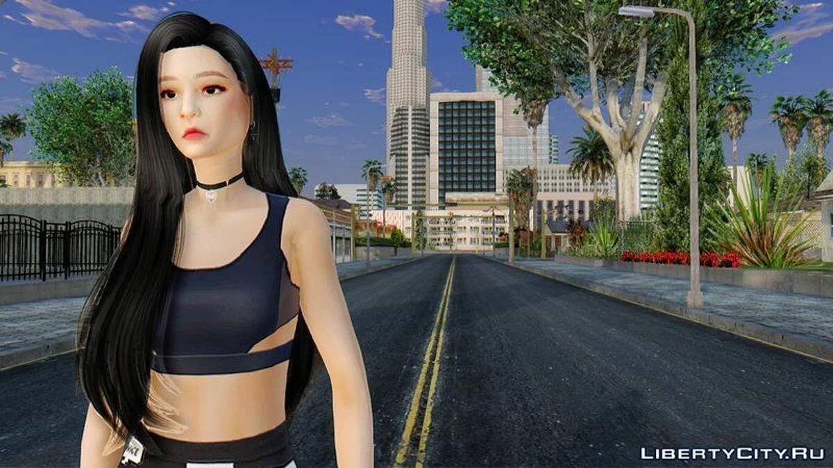 Tzuyu 쯔위 / 周子瑜 ( Twice ) / GTA San Andreas