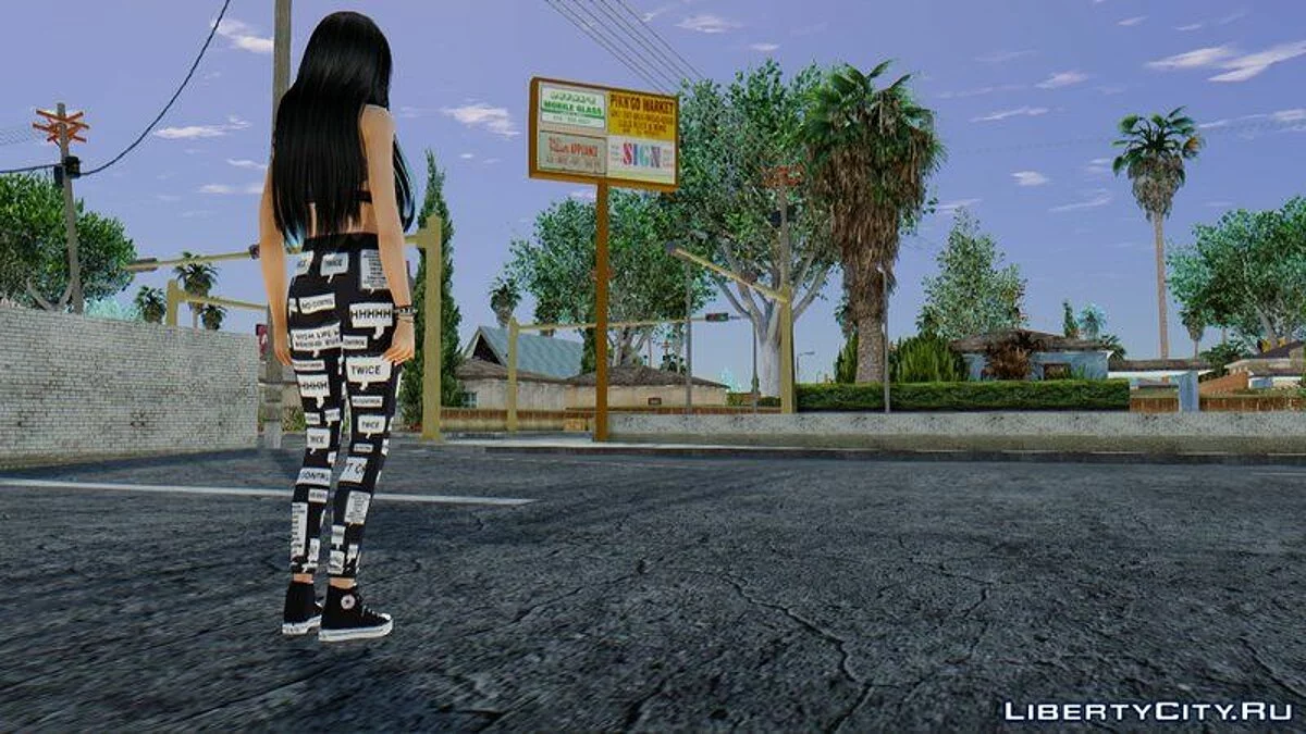 Tzuyu 쯔위 / 周子瑜 ( Twice ) / GTA San Andreas