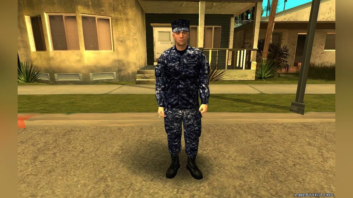 US Navy Without Equipment / GTA San Andreas