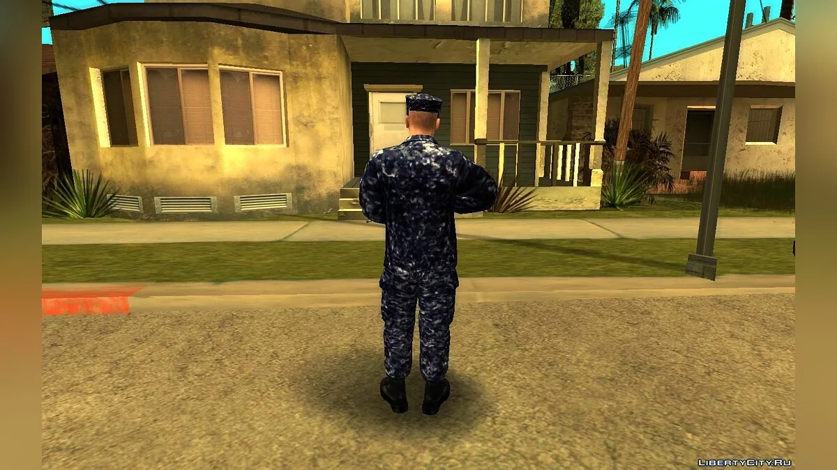 US Navy Without Equipment / GTA San Andreas