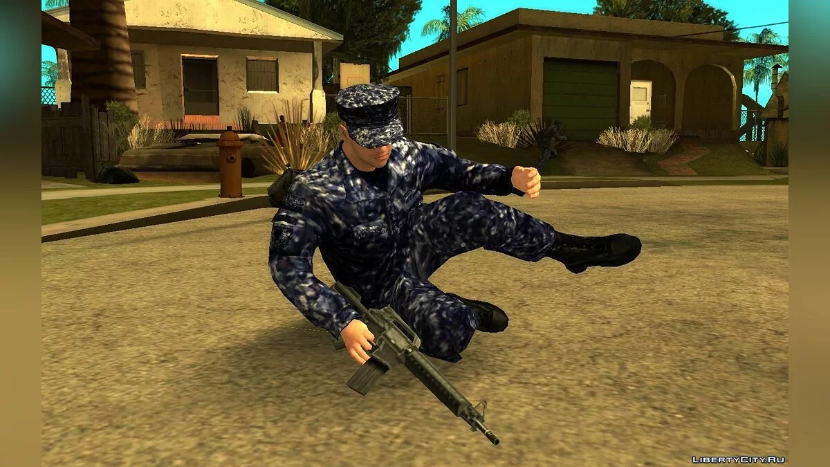 US Navy Without Equipment / GTA San Andreas